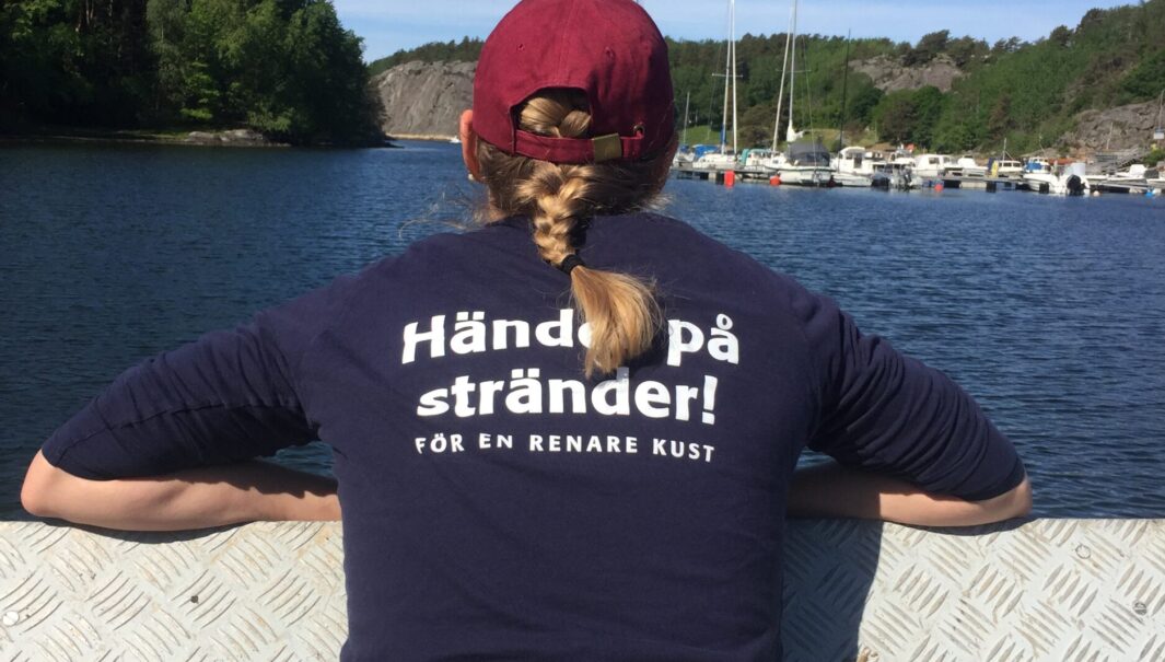 Händer på stränder 