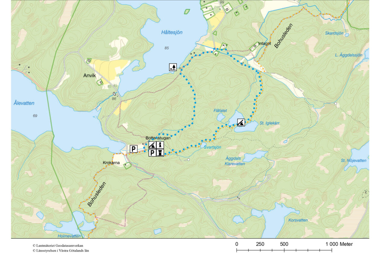 Svartedalen – Få ett litet smakprov av Bohusleden och Svartedalen.